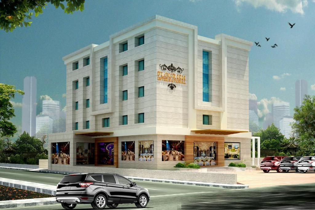 Hotel Flourish International Ahmedabad Exteriör bild