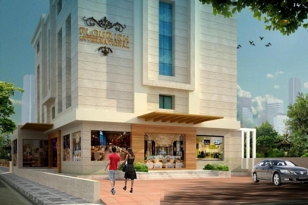 Hotel Flourish International Ahmedabad Exteriör bild